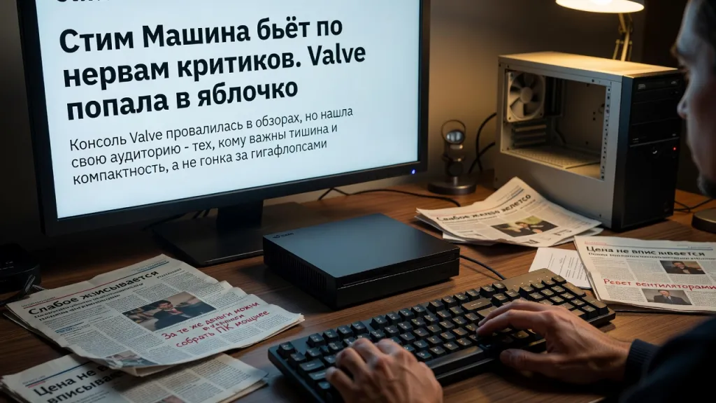 Steam Machine бьёт по нервам критиков. Valve попала в яблочко