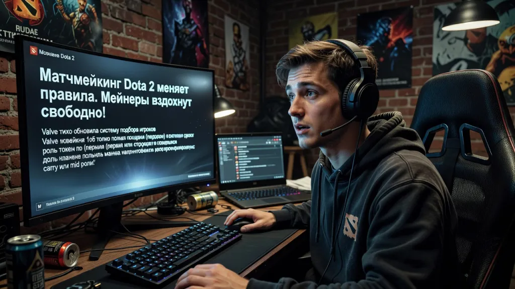 Матчмейкинг Dota 2 меняет правила. Мейнеры вздохнут свободно!