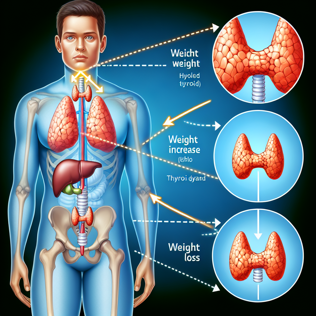 как щитовидка влияет на вес